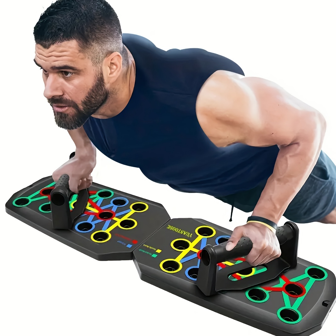 28-Hole Push Up Board, Multifu - Push Up Board 评论和价格
